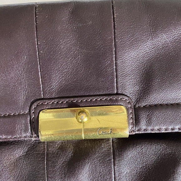 Purple Coach Cross body Bag - Picture 8 of 8